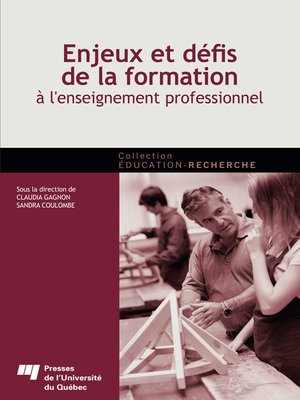cover image of Enjeux et défis de la formation à l'enseignement professionnel